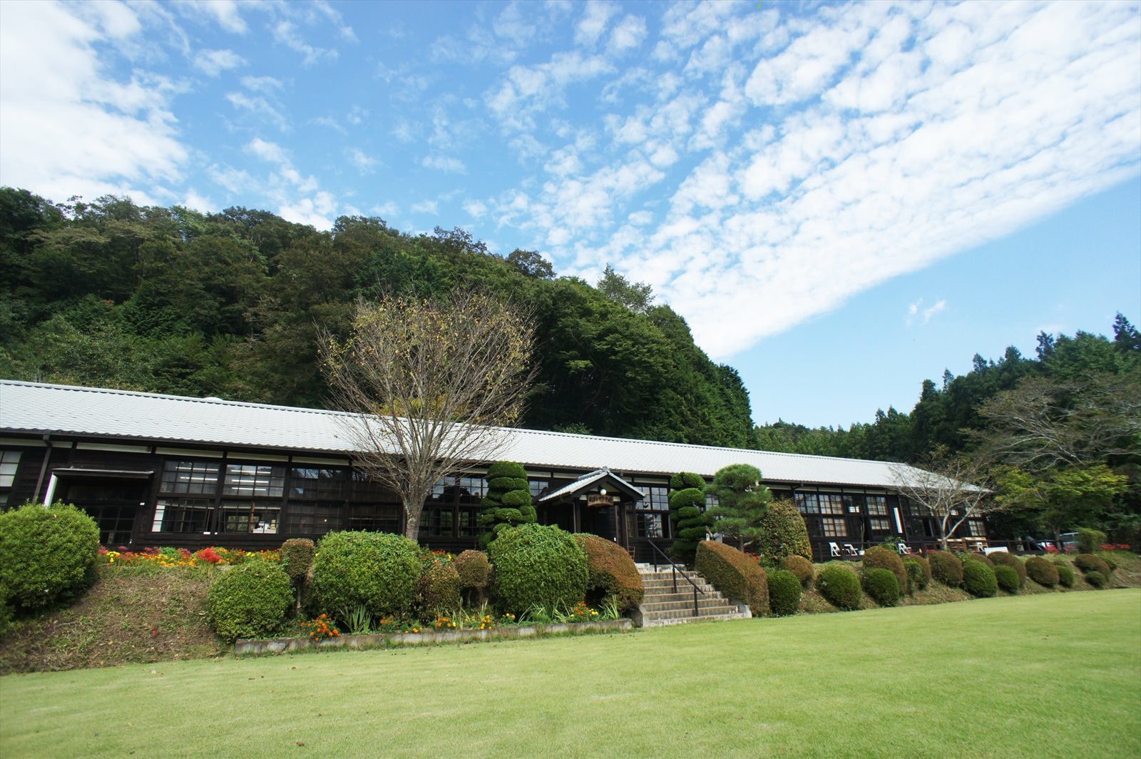 大子おやき学校、木造校舎・茨城奥久慈大子町