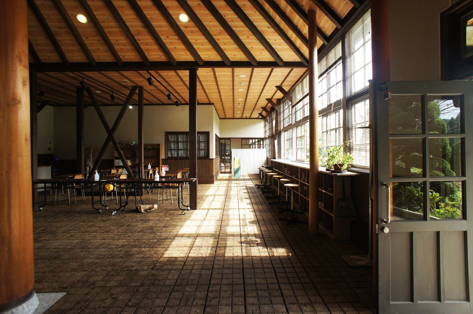 大子おやき学校、木造校舎・茨城奥久慈大子町