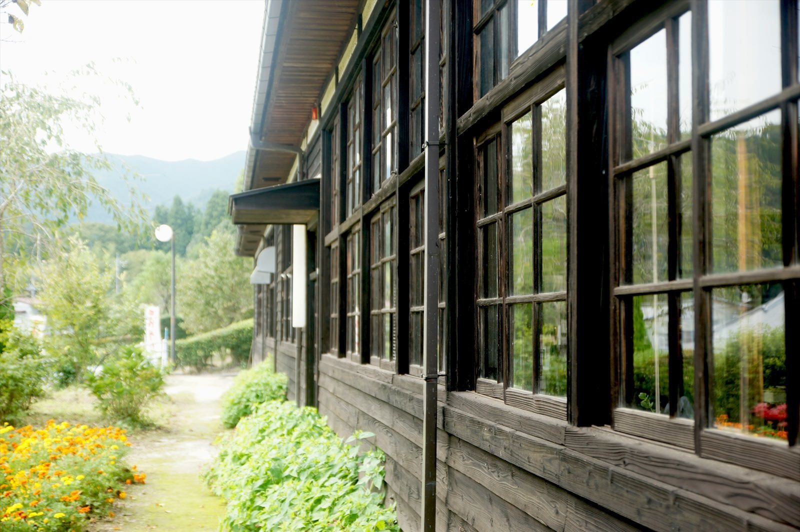 大子おやき学校、木造校舎・茨城奥久慈大子町