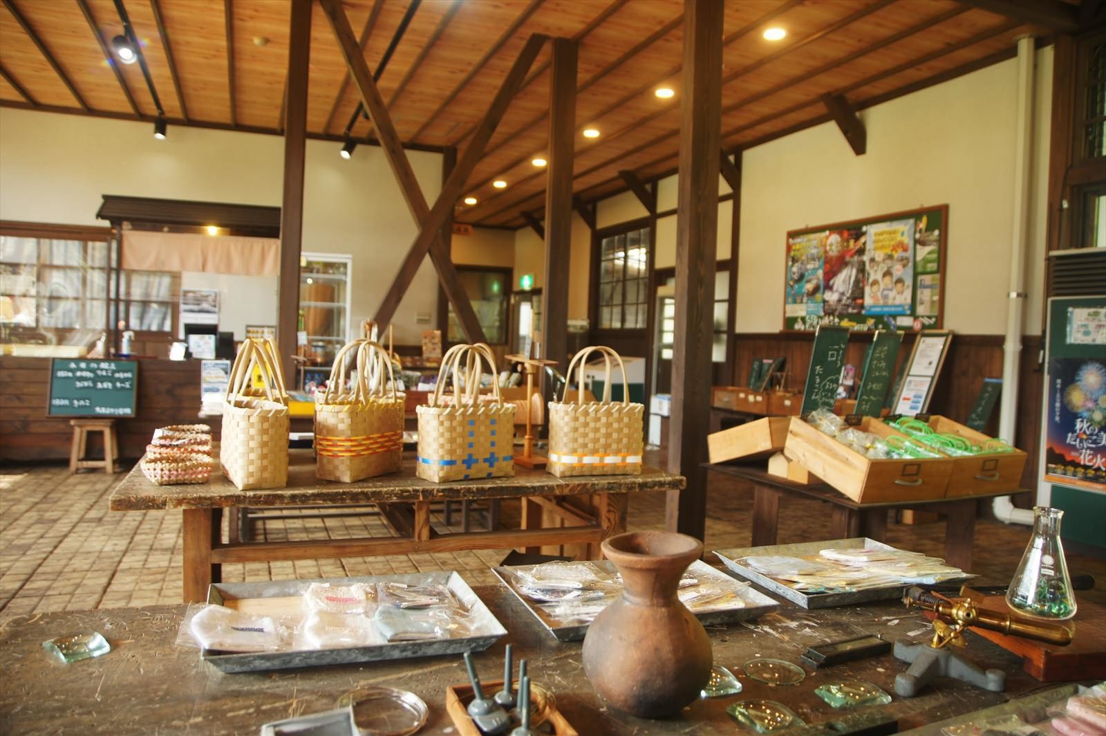 大子おやき学校、木造校舎・茨城奥久慈大子町