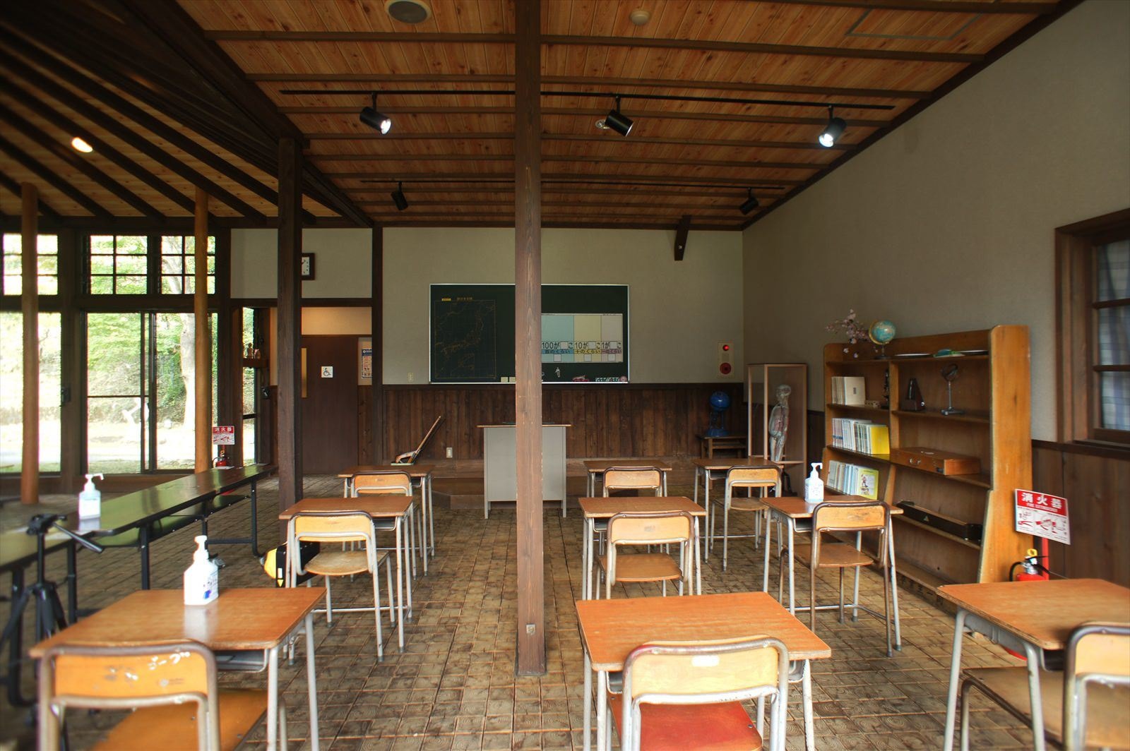 大子おやき学校、木造校舎・茨城奥久慈大子町