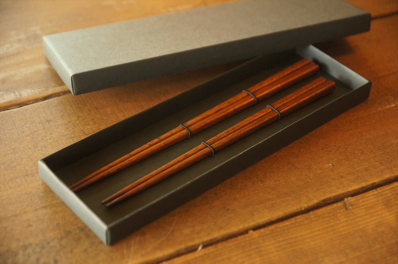 大子漆　夫婦箸　漆器